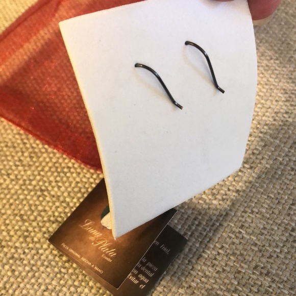 Leaf earrings from Ecuador - Picture 6 of 6